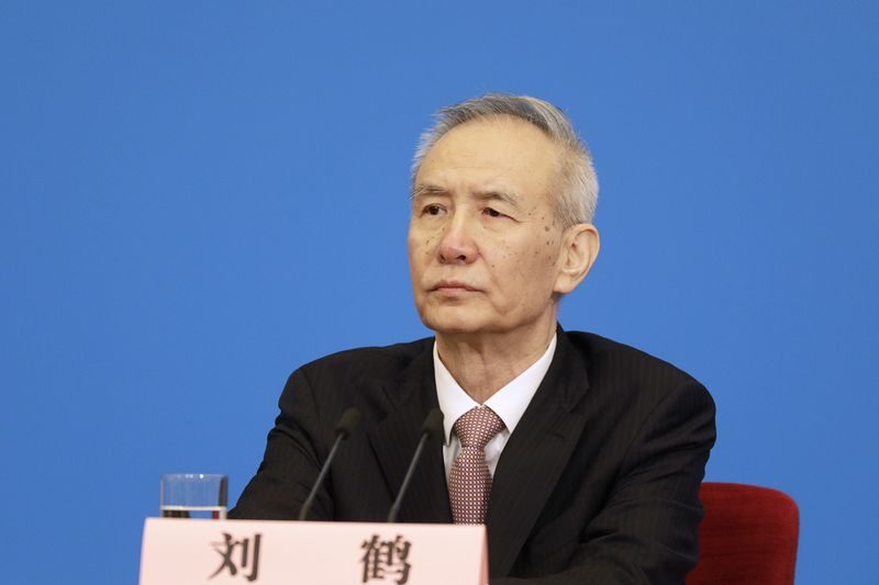 Click to enlarge Liu He, China Trade Minister