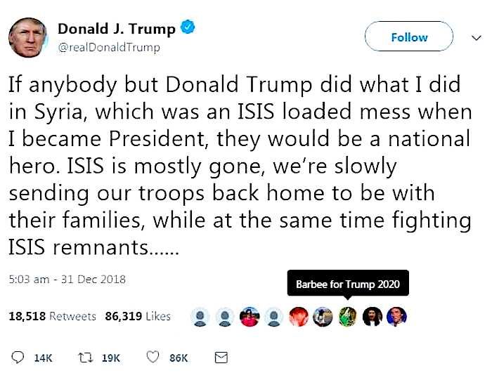 trump tweet