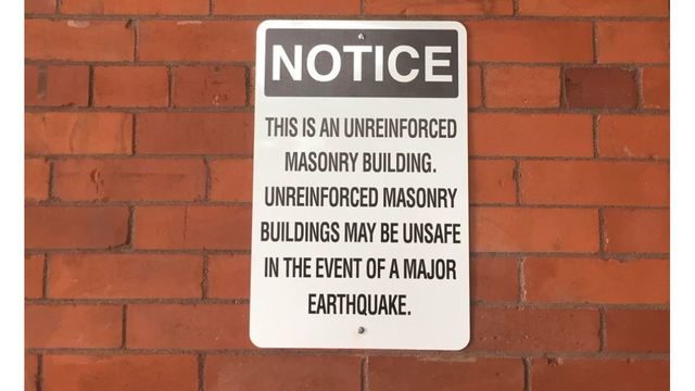 NAACP earthquake signs