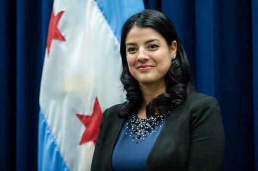 Click to enlarge Chicago City Clerk Anna Valencia