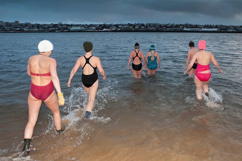 cold swim lake