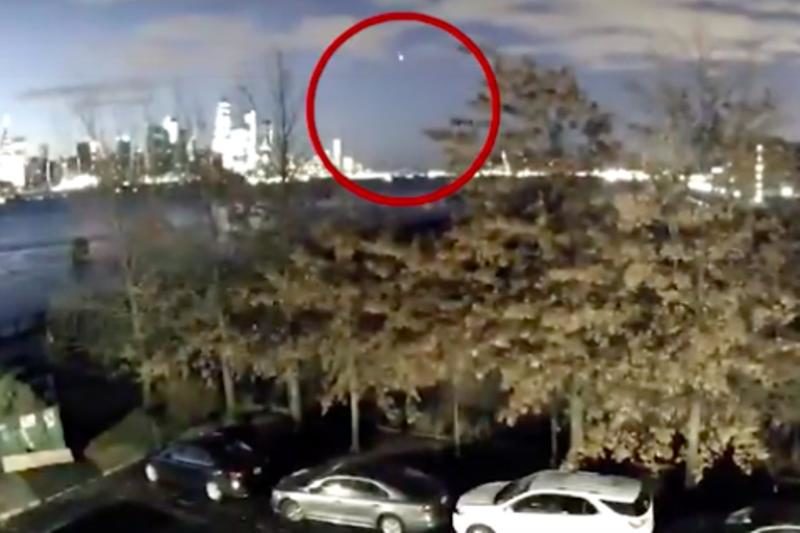 US East coast fireball