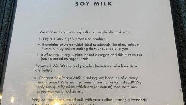 Click to enlarge soy milk