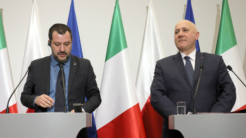 Click to enlarge salvini Polish Interior Minister Joachim Brudziński
