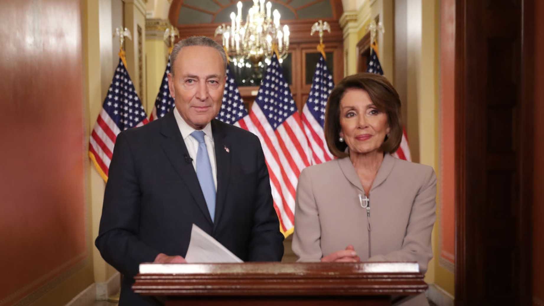 Click to enlarge Pelosi & Schumer