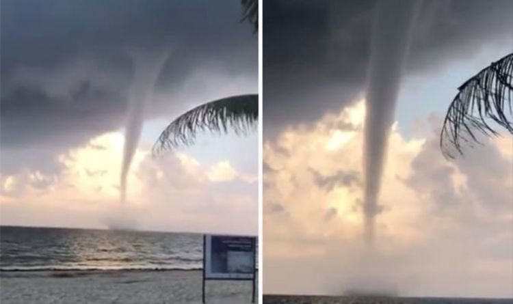 Click to enlarge waterspout
