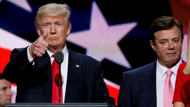 Click to enlarge Donald Trump, Paul Manafort