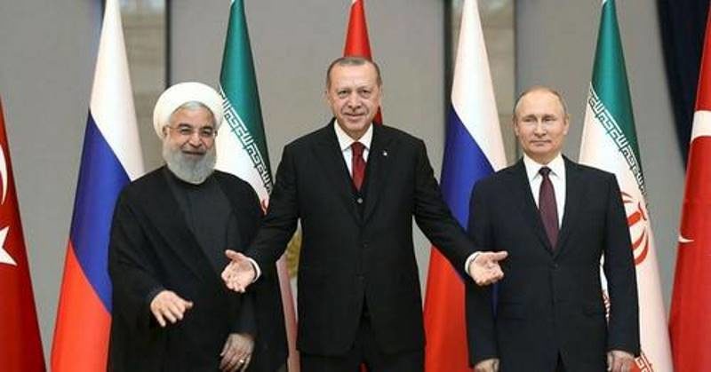 Rouhani   Putin Erdogan