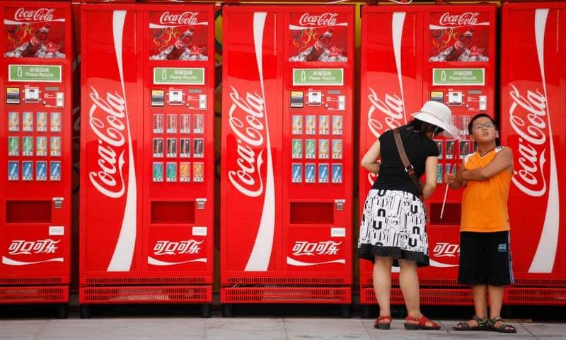 coca cola display china