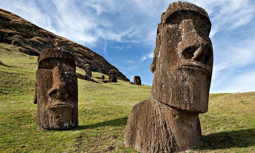 Click to enlarge easter island