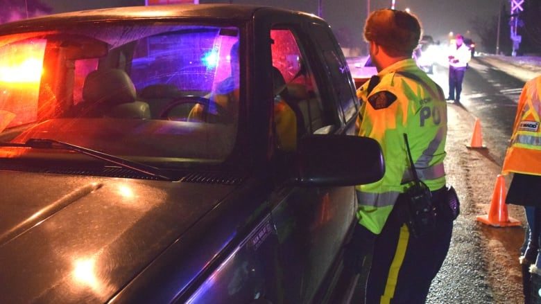 police traffic stop