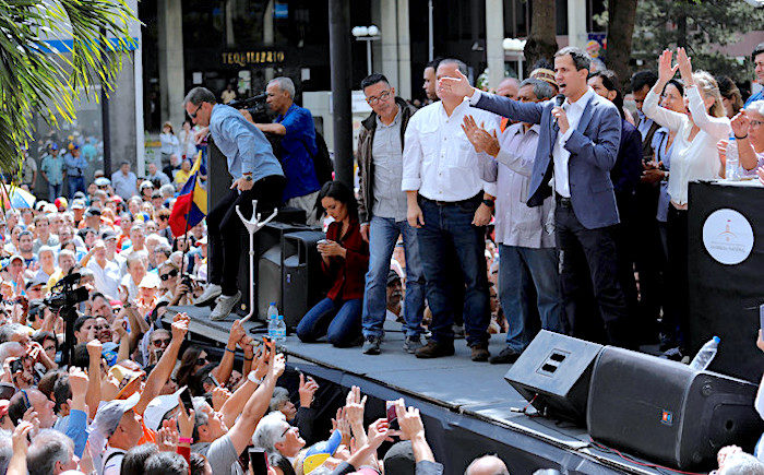 Click to enlarge Juan Guaido