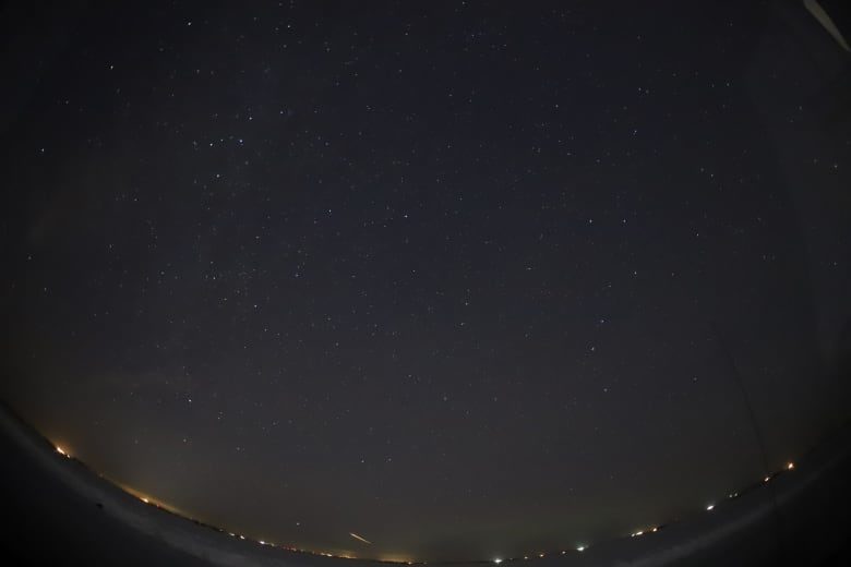 Fireball over Edmonton