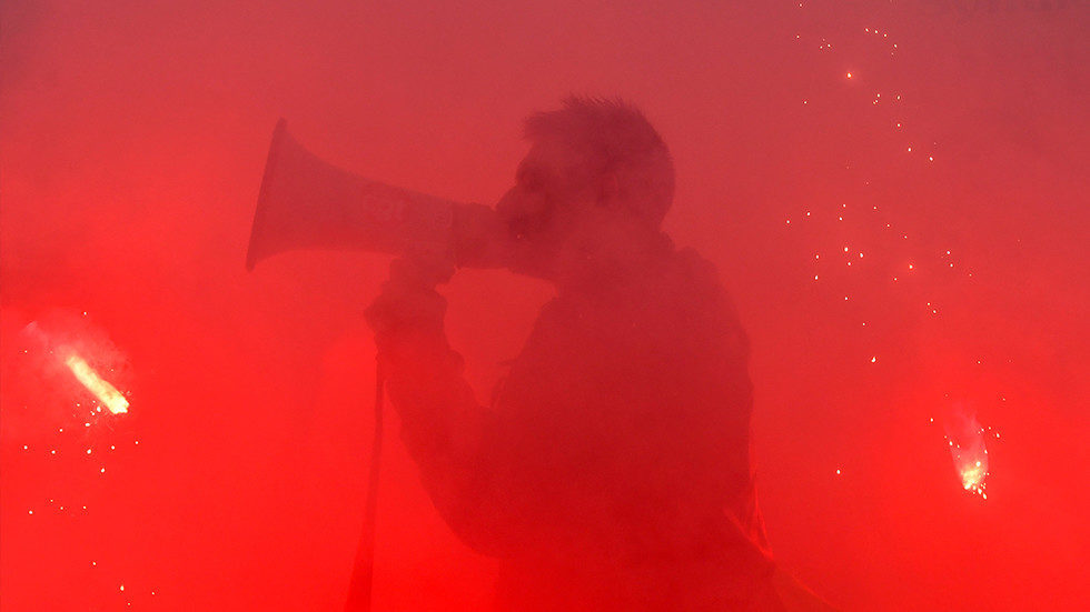 protest loudspeaker bullhorn