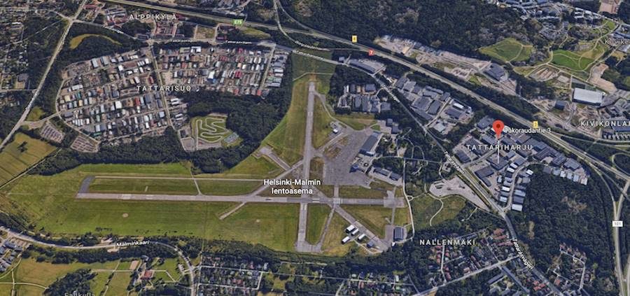 US Embassy warehouse near Malmi Airport