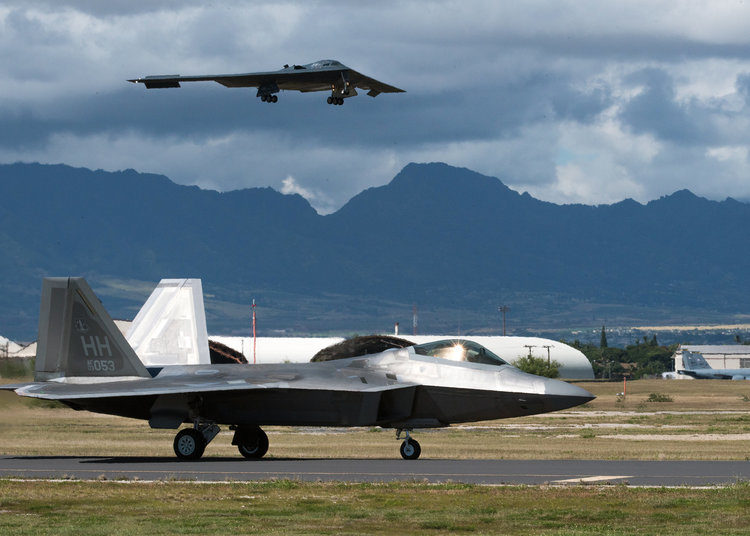 B-2 Spirit bomber