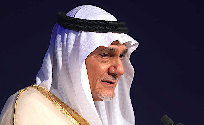 Saudi Prince Turki al-Faisal