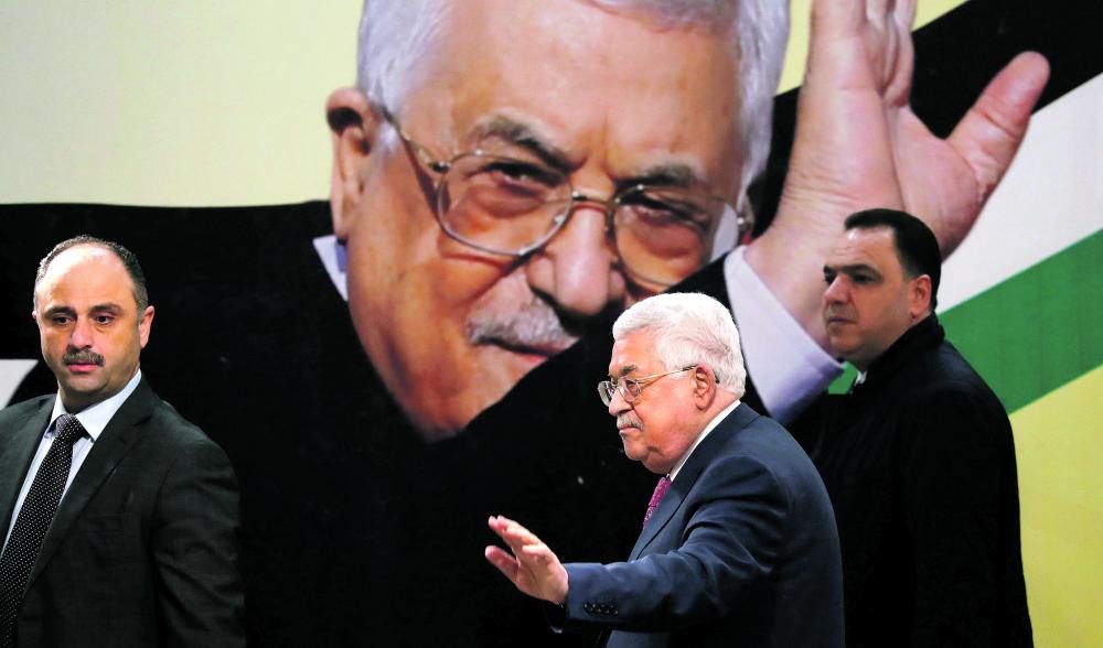 Palestinian President Mahmoud Abbas