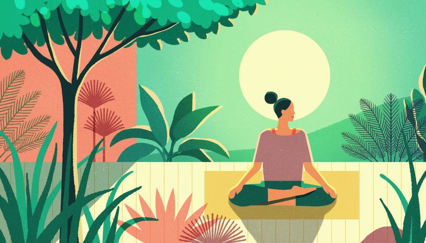 Click to enlarge meditating sun