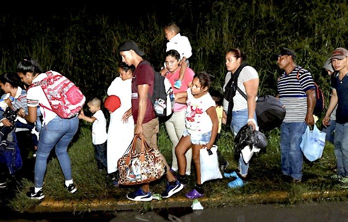 Click to enlarge Migrants Honduras