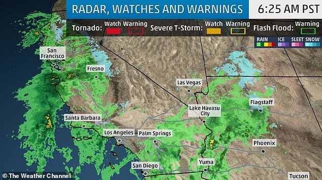 storms california mud slides