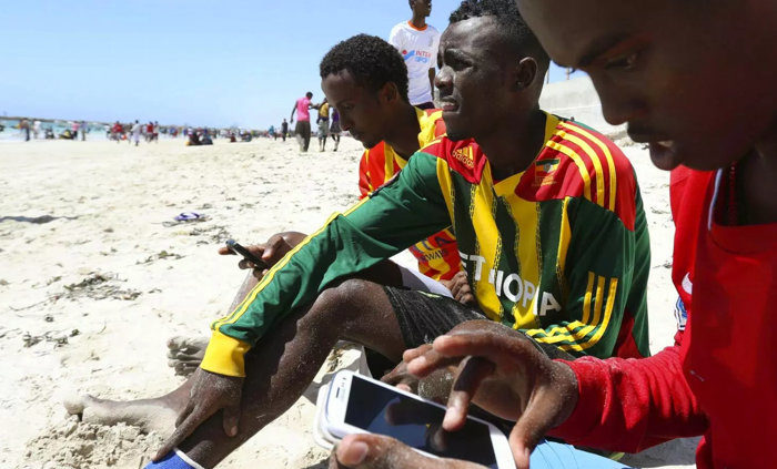 Africans beach