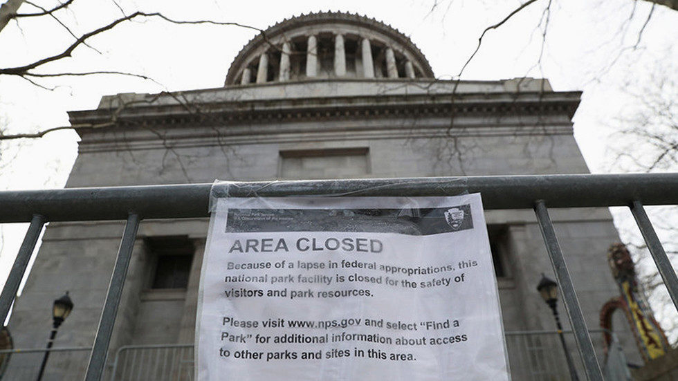 US govt shutdown Jan 2019