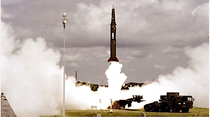 Missile launched