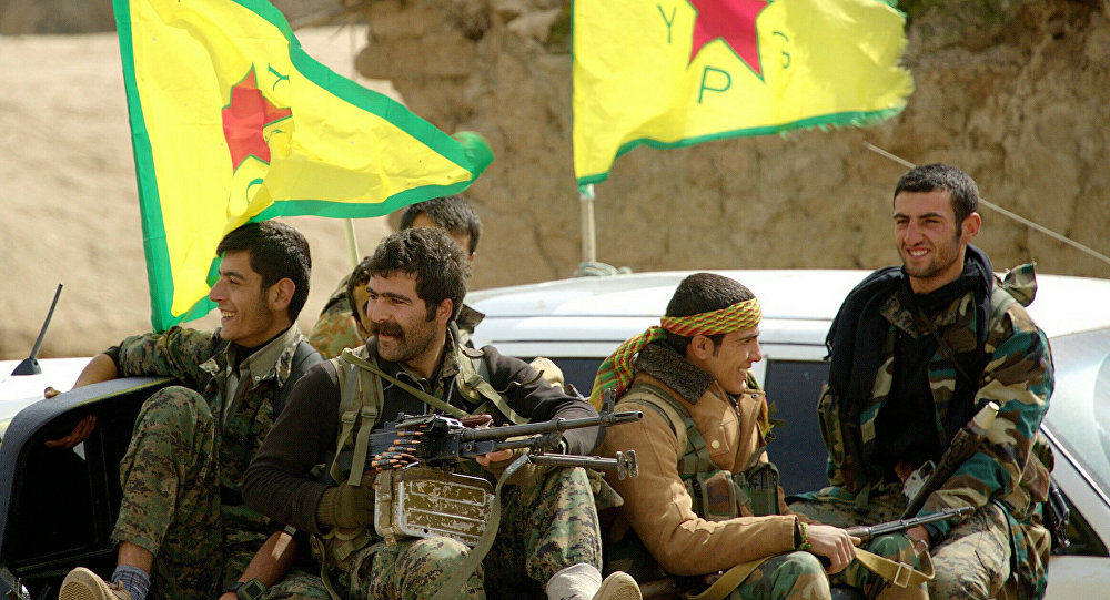 Kurdish YPG Fighters