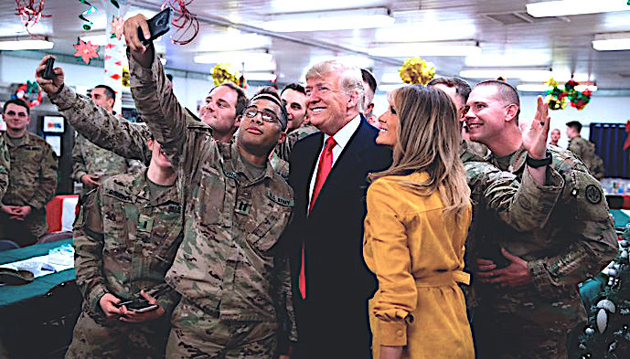 Donald/Melania/Troops