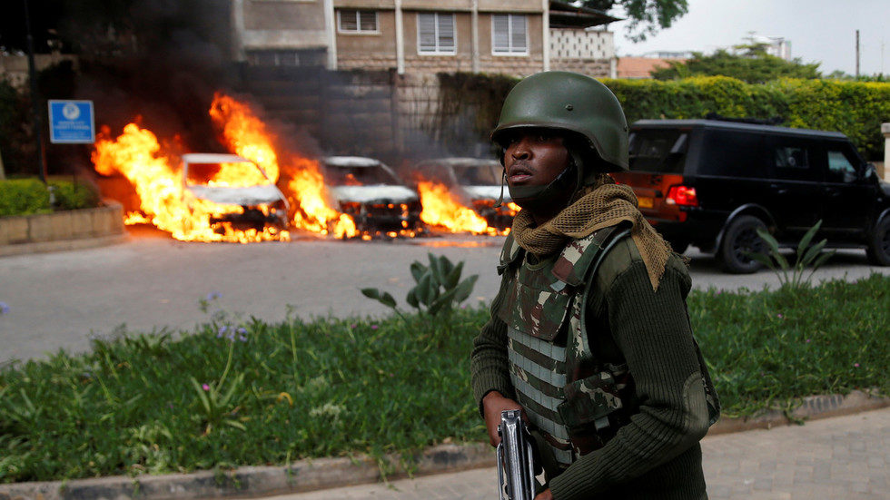 Kenyan security forces officer