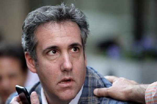 Click to enlarge former Trump attorney Michael Cohen