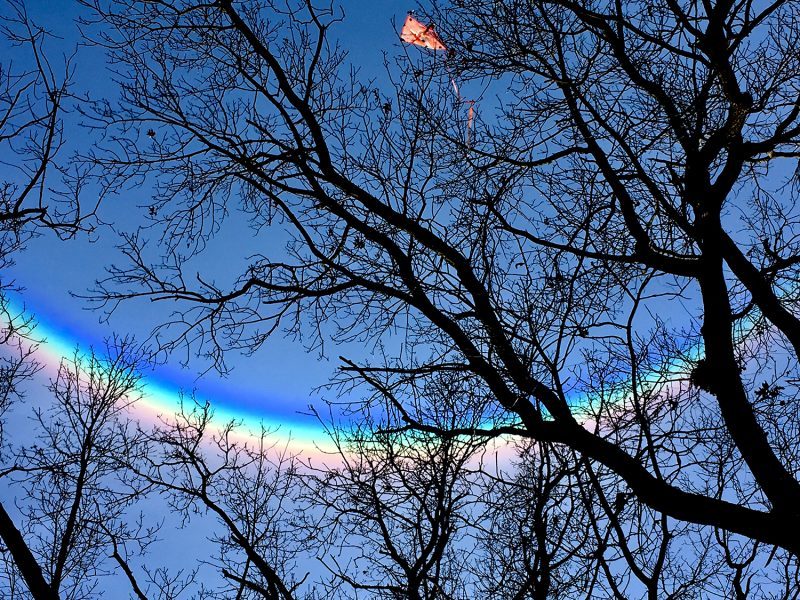 Click to enlarge Circumzenithal arc over MI