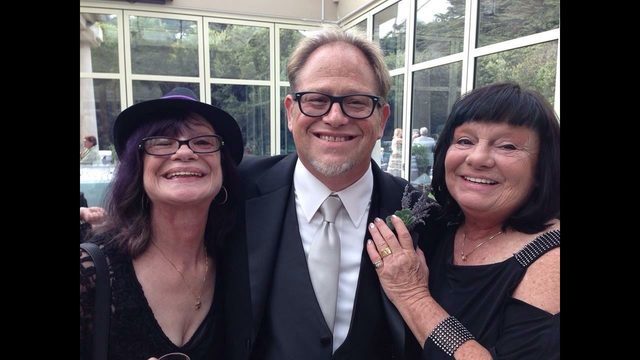 Click to enlarge Lana Bergman (left) and her brother Jay Barnet and sister Harriet Sagalow.