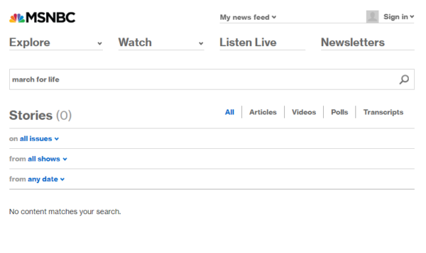 Click to enlarge MSNBC search