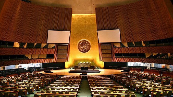 United Nations General Assembly.