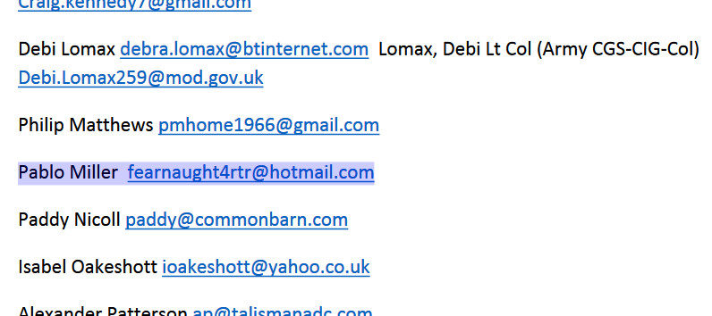 pablo miller email list integrity initiative