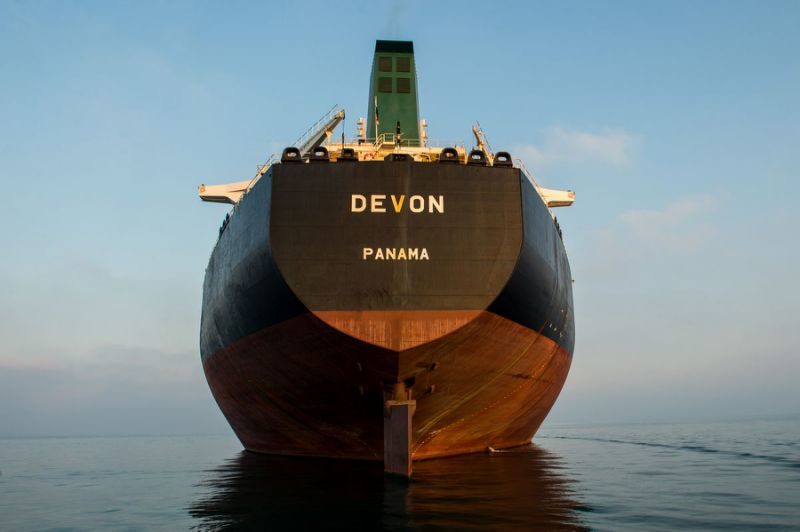 oil tanker devon iran