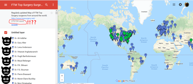 Click to enlarge Locations transgender surgery USA