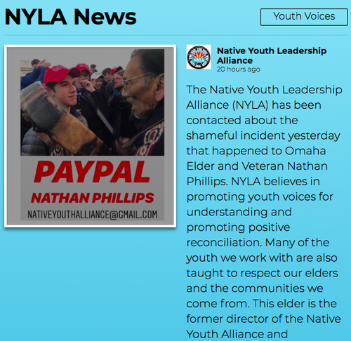 Click to enlarge native youth leadership alliance
