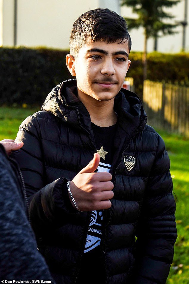 Syrian refugee Jamal