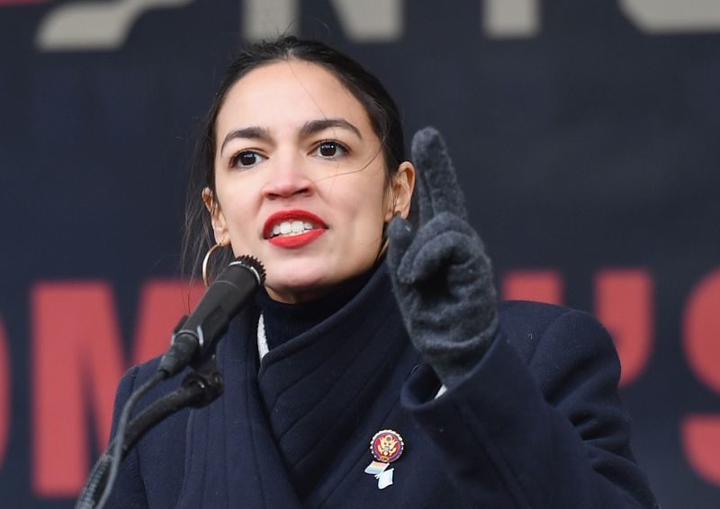 Click to enlarge Alexandria Ocasio-Cortez