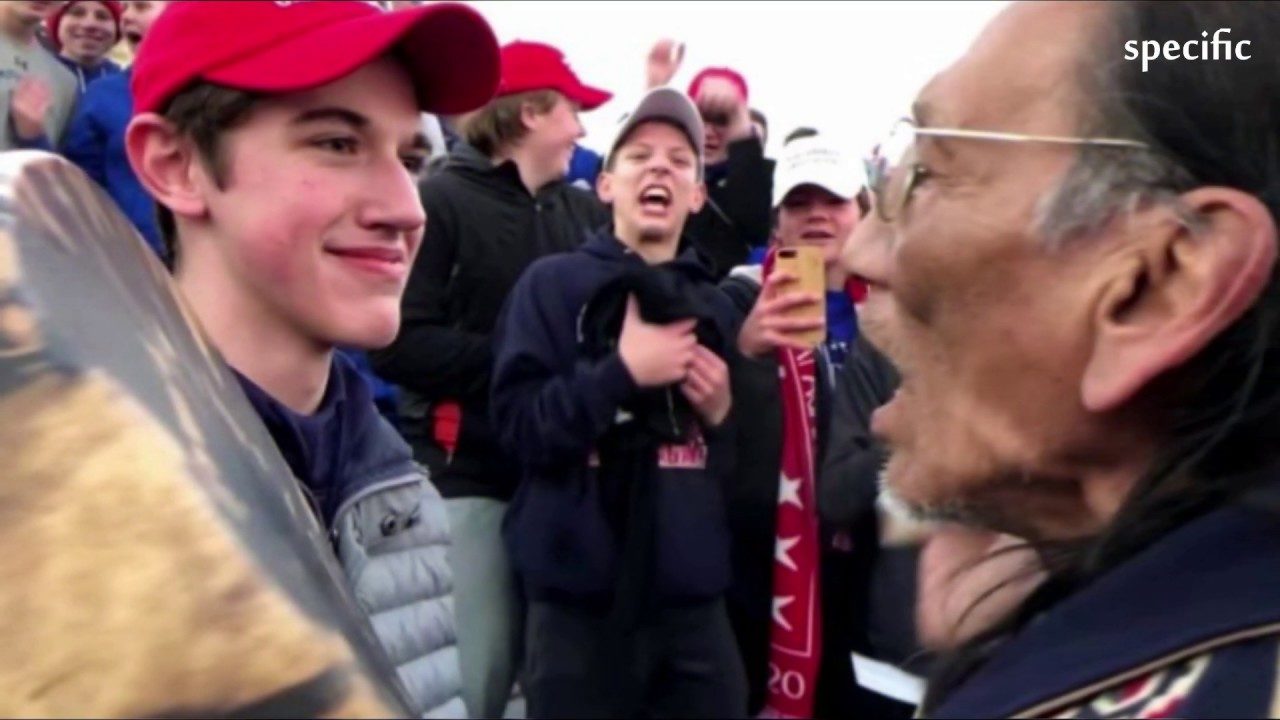Click to enlarge Nathan Phillips Covington Catholic