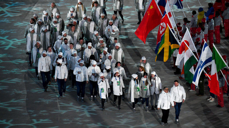 Click to enlarge Russia's athletes