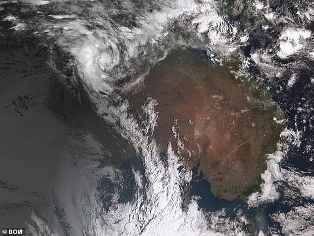 Western Australia cyclone