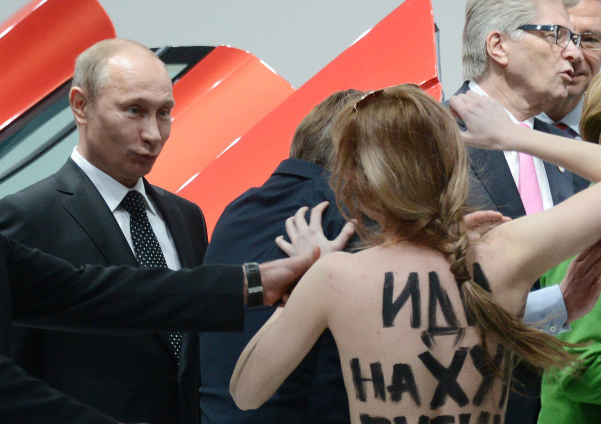 Putin Pussy Riot protest
