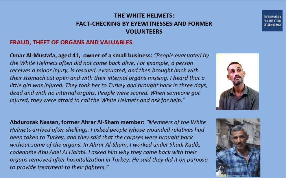 white helmets presentation