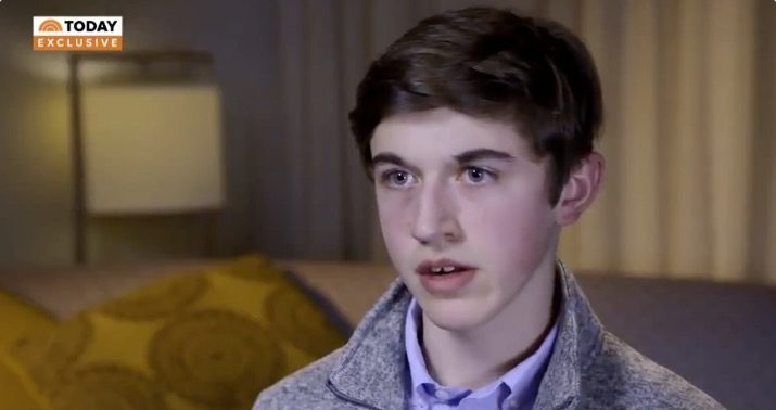 Covington Catholic student Nick Sandmann