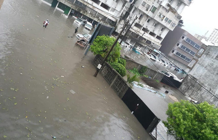 Mozambican city of Beira were flooded