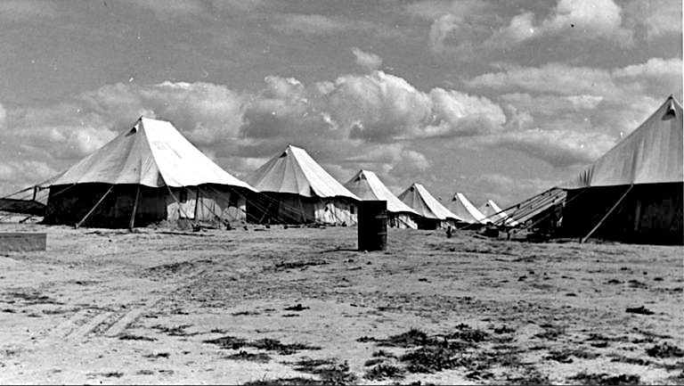 Click to enlarge Nuseirat tents